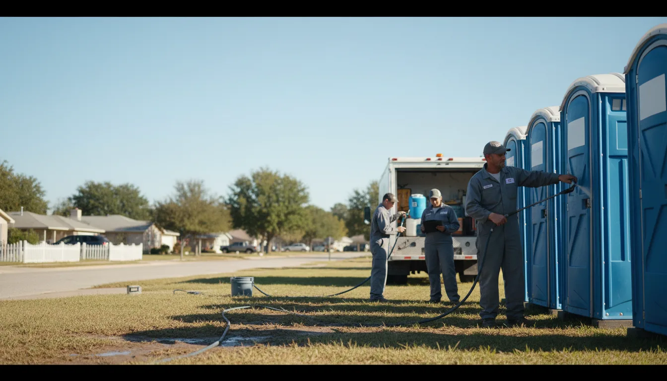 Long-Term Portable Toilet Rental in Chilo, OH near me